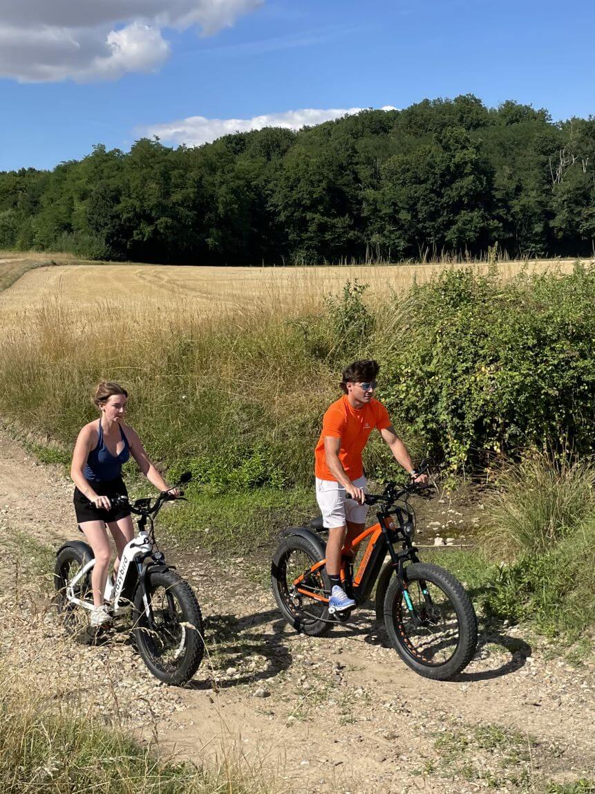 Balade en Fat Bike électrique Propulsion Parapente 77