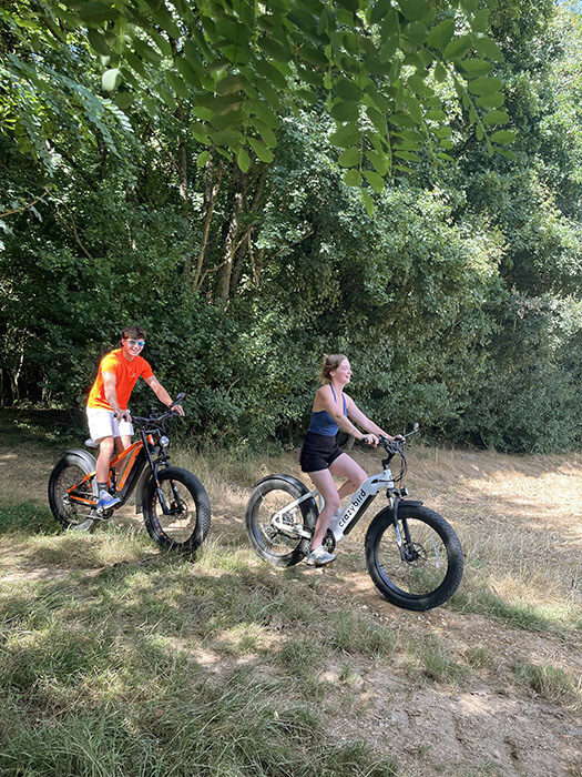 Balade en Fat bike électrique en Ile de France